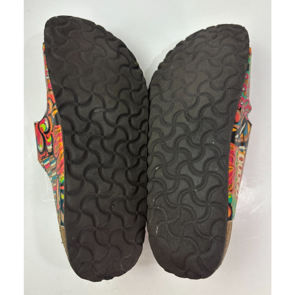 Birkenstock Papillio Dorothy Sandal African Wax Raspberry Slides Size 39 US 8 - Picture 11 of 13